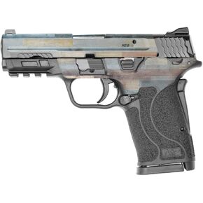 MightySkins Skin Compatible with Smith & Wesson M&P 9mm Shield EZ M2.0 - Gray Wood | Protective, Durable, and Unique Vinyl Decal wrap Cover | Easy to Apply | Made in The USA