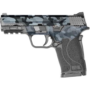 MightySkins Skin Compatible with Smith & Wesson M&P 9mm Shield EZ M2.0 - Black Camo | Protective, Durable, and Unique Vinyl Decal wrap Cover | Easy to Apply | Made in The USA