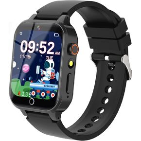 Smart Watch for Kids with 26 Puzzle Games Toys for Ages 6-12 Touchscreen HD Camera 13 Alarm Learn Card Music Player Pedometer Flashlight Educational Toys Birthday Gift for Girls Boys Ages 8 9 10