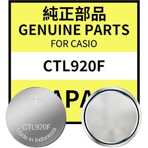 بطارية CTL920F للطاقة الشمسية القابلة لإعادة الشحن - متوافقة مع صرح Casio/مستقبلات الطاقة الشمسية وساعات Panasonic (استبدال CTL920)