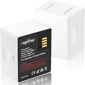 قامت Rapthor بترقية 2 حزمة 4950 مللي أمبير في الساعة بطاريات بديلة متوافقة مع Arlo Pro 5S 2K / Pro 4 / Pro 3 / Ultra 2 / Ultra (سهل التثبيت ، طويل الأمد)