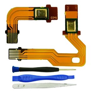 CTHTBZ Microphone Mic Ribbon Flex Cable for PS5 PlayStation 5 BDM-010 V1 1.0 Controller Replacement Repair Parts Tools Included