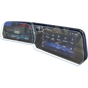 2pcs 2025 MATTE Chev y Equinox Screen Protector Compatible with 2025 Chev rolet Equinox LT RS ACTIV Screen Protector 2025 Equinox Accessories 11.3Inch Nav.&11Inch Dashboard Anti-Glare
