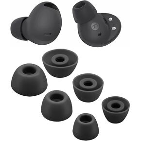 استبدال Eartips Galaxy Buds 2 Pro Ear Tips Cbuds ، S/M/L مختلط الحجم سماعات أذن ناعمة للسيليكون ناعم ، إكسسوارات الجلد المطاطية المرنة باللون الأسود