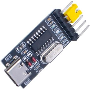xiwai USB2.0 USB-C Type-C Male to TTL Converter UART STC Module Serial Programmer CH340G CH340 3.3V 5V Adapter Replace PL-2303 Compatible with Windows 7,8