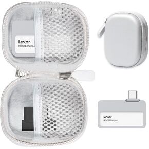 CaseSack Case for Lexar Professional Go, Go w/Hub, 1TB/ 2TB Portable SSD and Hub only