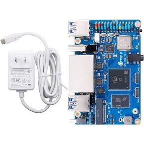 RV2 8GB RAM LPDDR4X RISC V 8 Core 2Tops Al Arithmetic Power Development Board, Wi-Fi 5+BT 5 with BLE Support Single Board Computer Run Ubuntu24.04 (8GB)