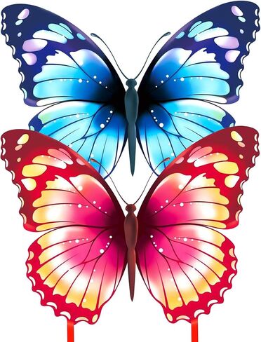Mint's Colorful Life 55'' Purple Butterfly Kite with 7.1in Kite Reel Winder, Easy Flying Kite & Kite String Spool for Kids & Adults, Best Beach Kite Set for Beginners in Kuwait