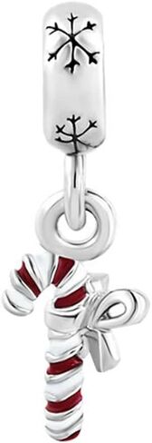 GMXLin Christmas Snowman Snowflake Charm for Pandora Bracelets Dangle Bead for Women Mom Grandma Sister in Kuwait