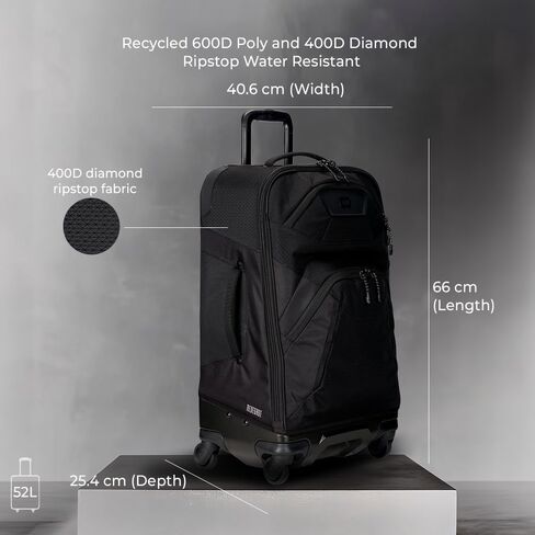 OGIO Renegade 26 بوصة 4 عجلات دوارة، Navy Abyss in Saudi Arabia