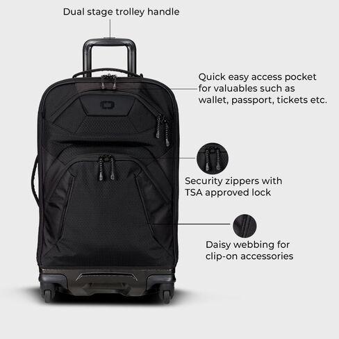 OGIO Renegade 26 بوصة 4 عجلات دوارة، Navy Abyss in Saudi Arabia