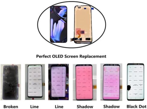 Original AMOLED for Google Pixel 9 Pro LCD Display Screen Replacement for Google Pixel 9 Pro Touch Digitizer Screen Assembly GR83Y GEC77 GWVK6 Repair Part Toolkits (Pixel 9 Pro) in Saudi Arabia