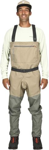 Simms Men's Tributary Stockingfoot Chest-High Fishing Waders - Durable, Breathable, Waterproof Fly Fishing Waders for Men in Saudi Arabia