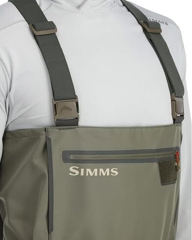Simms Men's Tributary Stockingfoot Chest-High Fishing Waders - Durable, Breathable, Waterproof Fly Fishing Waders for Men in Saudi Arabia