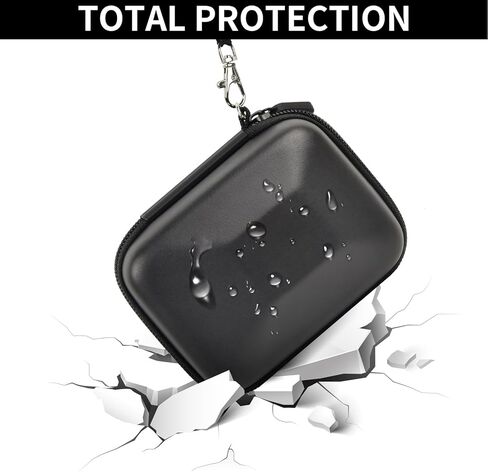 PAIYULE Case for Kodak PIXPRO FZ55, 45, 53, 43, WPZ2 Digital Camera, Also for CAMKORY, Lecran, VAHOIALD Vlogging Camera, with Storable Divider for Memory Cards- Box Only in Saudi Arabia