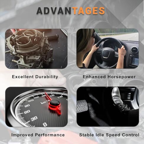 المكربن ​​يناسب بريغز & ستراتون Intek محرك جزازة الكربوهيدرات مع مجموعة طوقا 40N777 40N877 استبدال ل 594207 in Kuwait