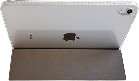 حالة كرتون لطيفة لجيل iPad 10th 10.9 بوصة 2022 مع حامل قلم رصاص ، Trifold Stand Smart iPad مع TPU ناعمة الاستيقاظ/النوم (أبيض) in Kuwait
