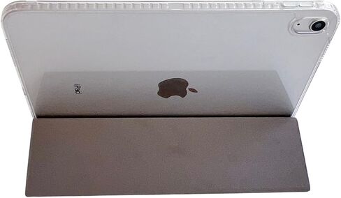 حالة كرتون لطيفة لجيل iPad 10th 10.9 بوصة 2022 مع حامل قلم رصاص ، Trifold Stand Smart iPad مع TPU ناعمة الاستيقاظ/النوم (أبيض) in Kuwait