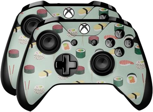 Glossy Glitter Skin Compatible with Microsoft Xbox One Controller (2 Pack) - Tech Web - Premium 3M Vinyl Protective Wrap Decal Cover - Easy to Apply | Crafted in The USA by MightySkins in Saudi Arabia