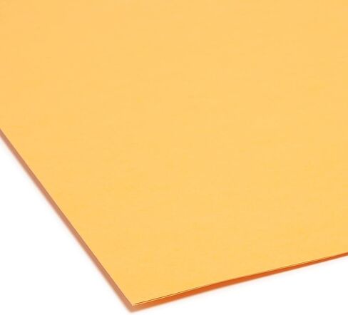 Smead File Folder, Reinforced 1/3-Cut Tab, Letter Size, Manila, 100 Per Box (10434) in Kuwait
