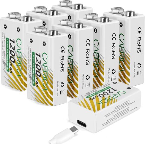 Rechargeable CR2 Batteries 2 Pack,3.7v 300mAh CR2 Lithium Battery, USB Type C Rechargeable Lithium CR2 CR15H270 15270 in Kuwait
