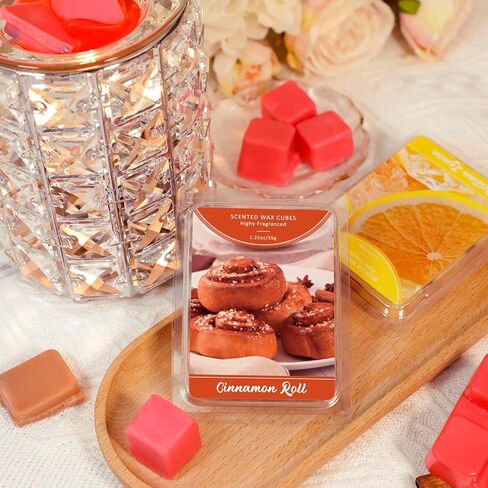 SCENTORINI Wax Melts Wax Cubes, White Sage Wax Melts Strong Scent, Soy Scented Wax Melts for Wax Warmer Valentines Day Gifts Decor, 2 x 2.5 oz in Kuwait