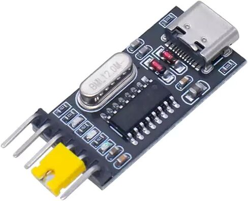 cablecc USB-C Type-C Female to TTL Adapter Board CH340G CH340 3.3V 5V Adapter Replace PL-2303 (Without housing) in Saudi Arabia