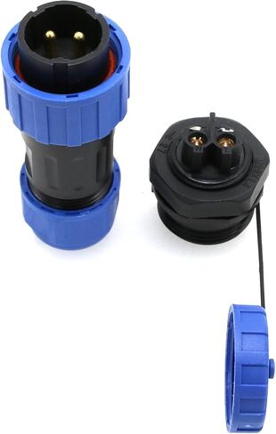 TY20 4 Pin 25A 380V Waterproof Electrical Connector, Male Female Cable Plug Socket, Screw Wiring for Power Outdoor Device in Kuwait