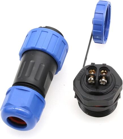 TY20 4 Pin 25A 380V Waterproof Electrical Connector, Male Female Cable Plug Socket, Screw Wiring for Power Outdoor Device in Kuwait