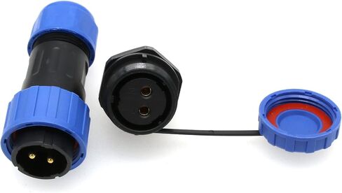 TY20 4 Pin 25A 380V Waterproof Electrical Connector, Male Female Cable Plug Socket, Screw Wiring for Power Outdoor Device in Kuwait