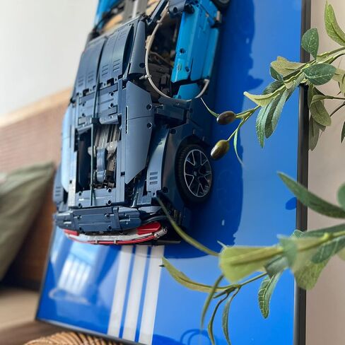 iLuane Display Wallboard for Lego Technic Ferrari Daytona SP3 42143، مقتنيات للبالغين Lego Car Wall Mount لمجموعة البناء، رائعة لمحبي Lego (لوحة الحائط للعرض فقط) in Saudi Arabia