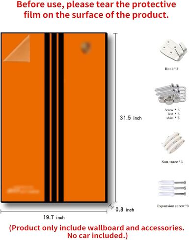 iLuane Display Wallboard for Lego Technic Ferrari Daytona SP3 42143، مقتنيات للبالغين Lego Car Wall Mount لمجموعة البناء، رائعة لمحبي Lego (لوحة الحائط للعرض فقط) in Saudi Arabia
