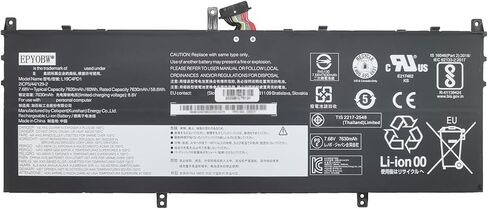 بطارية الكمبيوتر المحمول L19C4PDC 71Wh 4675mAh 15.36V متوافقة مع Lenovo Ideapad Yoga 7-14ITL5 82BH 82LW 7-15ITL5 82BJ 7-14ACN6 82N7 Series 5B10Z26482 SB10Z26481 L19L4PDC L19M4PDC in Saudi Arabia