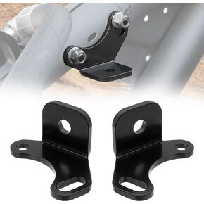 2PCS Rear Pillar Flag Antenna Mounting Brackets, X3 Adjustable Rear LED Whip Ligh Flag Mounts for 2017-2023 Can Am Maverick X3/X3 Max Turbo DS RS RR Accessories