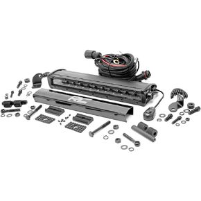 Rough Country 12" Black Series Single Row CREE LED Light Bar - 70712BL