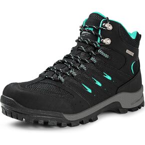 R CORD Hiking Boots Women Waterproof Womens Hiking Boots Comfortable Non-Slip Womens Hiking Shoes Walking Trekking Camping Tennis Sport Sneakers
