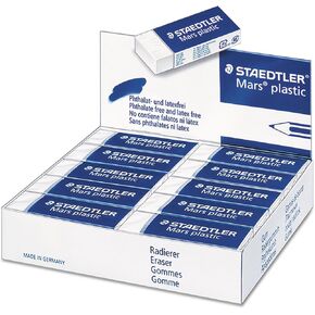 Staedtler 52650 Mars Eraser White Vinyl 20/Box in Kuwait