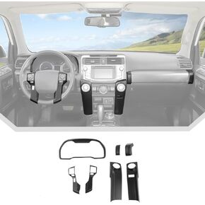 JeCar 7pcs for 4Runner Interior Trim Kit for Toyota 4Runner 2010-2019 Matte Black Interior Accessories
