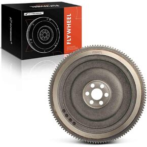 A-Premium Clutch Flywheel Compatible with Nissan Frontier 1998-2004, Pickup 1995-1997, Xterra 2000-2004, 720 1983-1986, D21 1986-1994, 2.0L 2.4L, 6 Bolt Holes, 120 Teeth, Replace# 1231047R01