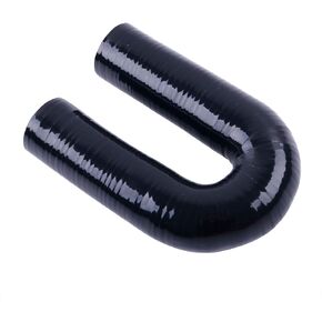 180 Degree Coupler U Bend Shape Elbow Silicone Hose Pipe ID 1.5"(38mm) Thicknesses 4-ply(5.4mm) Reinforced for engine turbo Air intake boots coupling intercooler throttle body Industrial tube