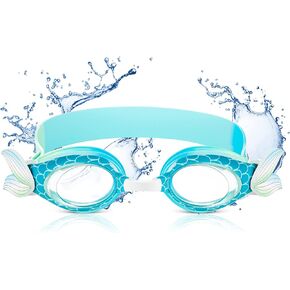 portzon Swimming Goggles Anti Fog Swimming Goggles Clear No Leaking,One Size