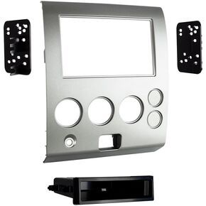 Metra 99-7629S 2004-07 Nissan Models with Navigation Single/Double-DIN Radios (Silver)