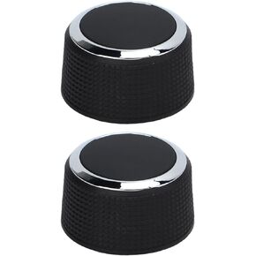 2 Pcs Rear Radio Volume Control Knob,22912547 ABS Radio Volume Adjust Button Replacement for Suburban 2007‑2013 Avalanche 2007-2011