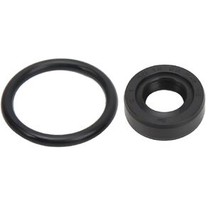 Aramox Oil Distributor Seal Kit Fit for Acura Accord Civic, 2Pcs Distributor O Ring Seal Kit 30110?PA1?732 Rubber Black Replacement
