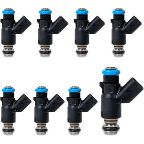 مجموعة Wztepeng مكونة من 8 حاقن وقود متوافقة مع 2010-2013 شيفروليه سيلفرادو تاهو إكسبريس سوبربان أفالانش جي إم سي يوكون سييرا كانيون سافانا H3 H3T 4.8L و5.3L يستبدل FJ1061 12613411 in Kuwait