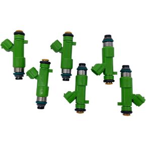 Amrxuts 6pcs FJ1017 6 Holes Fuel Injectors for 2008-2012 Infiniti EX35 FX35 for Nissan 2007-2014 Altima 2009-2014 Maxima 2011-2017 Quest 16600JK20A 16600-JK20A