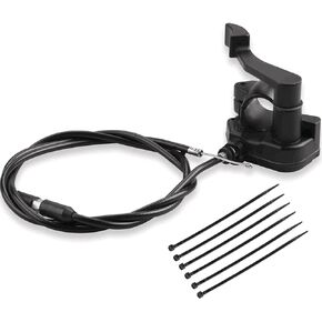 7/8'' 22mm Thumb Throttle Cable Accelerator Control Assembly Compatible with 50cc 70cc 90cc 110cc 125cc 250cc TaoTao ATV Quad Go Kart Pit Bike