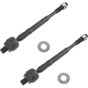 TRQ Tie Rod End Outer Front Suspension LH RH Set 2pc Compatible with Nissan Versa Note