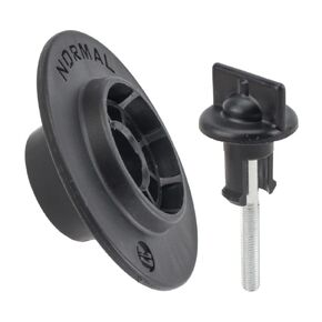 Bolt Adapter Spare Tire Wheel Mounting Screw Compatible with Honda Acura, Black