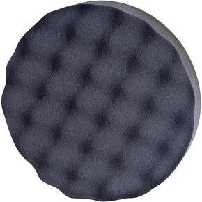 Genesis GAFPP7 Universal 7" Quick-Change Waffle-Pattern Foam Polishing Pad with Reusable Hook and Loop Backing